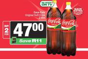 Coca Cola Original Soft Drink-For 2 x 2L