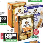 Ouma Rusks Assorted-For 2 x 450g