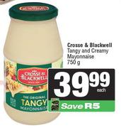 Crosse & Blackwell Tangy & Creamy Mayonnaise-750g