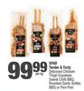 Spar Tender & Tasty Deboned Chicken Thigh Espetada Sweet Chilli BBQ,Roasted Garlic Butter-Per Kg