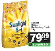Sunlight Regular Handwashing Powder-3Kg