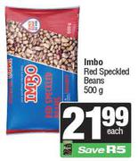 Imbo Red Speckled Beans-500g