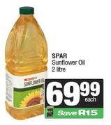 Spar Sunflower Oil-2L
