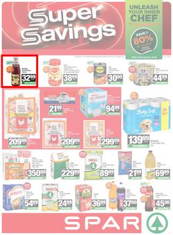 SPAR & SUPERSPAR Western Cape : Super Savings (22 July - 10 August 2026), page 1