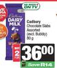Cadbury Chocolate Slabs Assorted-For 2 x 80g