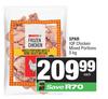 Spar IQF Chicken Mixed Portions-5Kg