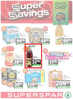 SUPERSPAR Western Cape : Super Savings (22 July - 10 August 2026), page 1