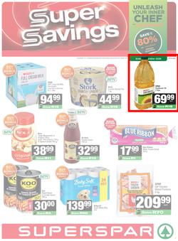 SUPERSPAR Western Cape : Super Savings (22 July - 10 August 2026), page 1
