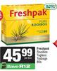 Freshpak Rooibos Tagless Teabags-80s Per Box