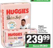Huggies Gold Diapers Or Pants Jumbo Pack Assorted Sizes-Per Pack
