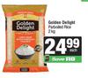 Golden Delight Parboiled Rice-2Kg