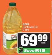 Spar Sunflower Oil-2L
