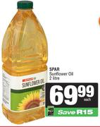 Spar Sunflower Oil-Ltr Each