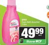 Spar Foam Bath Assorted-2Ltr Each