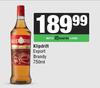 Klipdrift Export Brandy-750ml