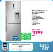 Samsung 471Ltr Combi Fridge/Freezer With Water Dispenser RL4363KBASL