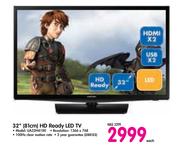 Samsung 32"(81cm) HD Ready LED TV UA32H4100