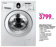 Samsung 6Kg Deep Foam Front Loader Washer WF1600W5W/XFA