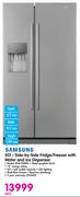 Samsung 501Ltr Side By Side Fridge/Freezer With Water And Ice Dispenser RSA1DHMG
