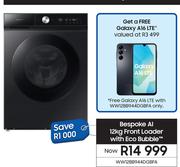 Samsung 12Kg Bespoke AI Front Loader With Eco Bubble WW12BB944DGBFA