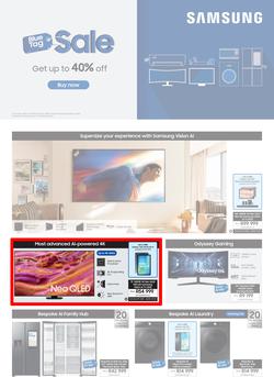Samsung : Blue Tag Sale (20 August - 29 September 2025), page 1