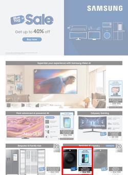 Samsung : Blue Tag Sale (20 August - 29 September 2025), page 1