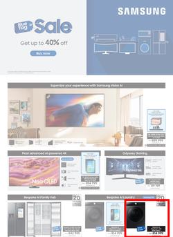 Samsung : Blue Tag Sale (20 August - 29 September 2025), page 1