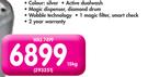 Samsung 15kg Activ Dualwash Top Loader WA15J5730SS