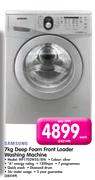 Samsung 7kg Deep Foam Front Loader Washing Machine WF1702W5S/XFA