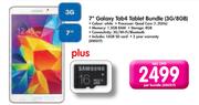Samsung 7" Galaxy Tab4 Tablet Bundle(3G/8GB)