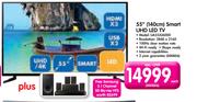 Samsung 55"(140cm) Smart UHD LED TV UA55JU6000