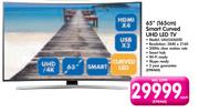 Samsung 65"(165cm) Smart Curved UHD LED TV UA65JU6600