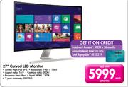 Samsung 27" Curved LED Monitor