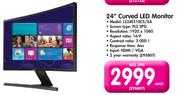 Samsung 24" Curved LED Monitor LS24E510CS/XA