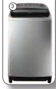 Samsung 13Kg Activ Dual Wash Top Loader WA13J5730SS-Each