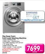Samsung 9Kg Deep Foam Front Load Washing Machine WW90H5410ES