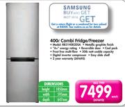 Samsung 400Ltr Combi Fridge/Freezer RB31HSR3DSA-Each