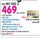 Samsung Dual Galaxy Tablet-On My MEG 3