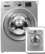 Samsung 9Kg Deep Foam Front Loader Washing Machine WW90H5410ES