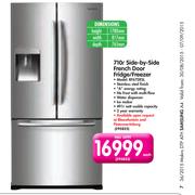 Samsung 710ltr Side-By-Side French Door Fridge/Freezer RF67DESL