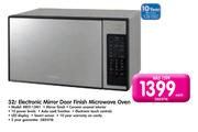 Samsung 32Ltr Electronic Mirror Door Finish Microwave Oven ME0113M1