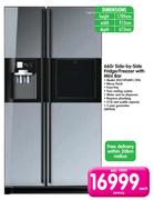 Samsung 660Ltr Side-by-Side Fridge/Freezer with Mini Bar RS21HFLMR1/XFA
