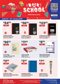 Africa Cash And Carry : Back To School (18 January - 24 January 2025)