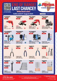 Africa Cash & Carry : End Of Range (17 August - 31 August 2024)