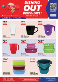 Africa Cash & Carry : Dishing Out Discounts (28 September - 04 October 2024)