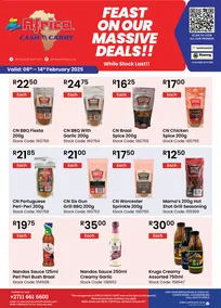 Africa Cash & Carry :  Feast On Our Massive Deals (08 February - 14 February 2025 While Stocks Last)