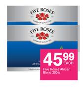 Five Roses African Blend-200's Each