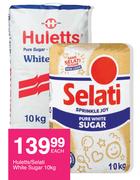 Huletts/Selati White Sugar-10kg Each
