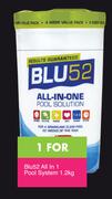 Blu52 All In 1 Pool System-1x1.2kg