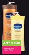 Vaseline Body Lotion-For Any 2x725ml